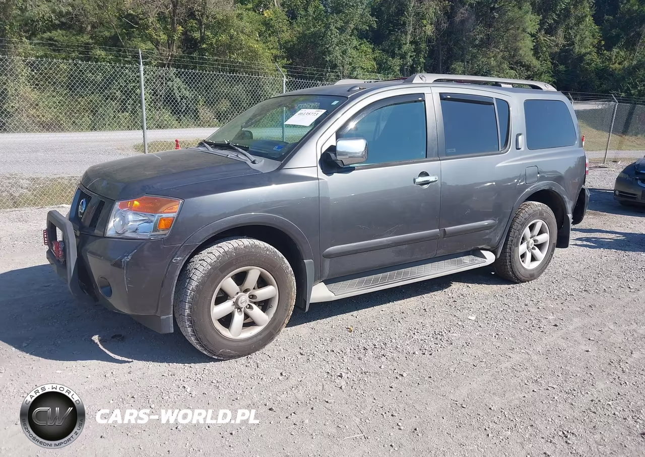 2011 Nissan Armada Sv VIN:5N1AA0NC8BN611433 - 2