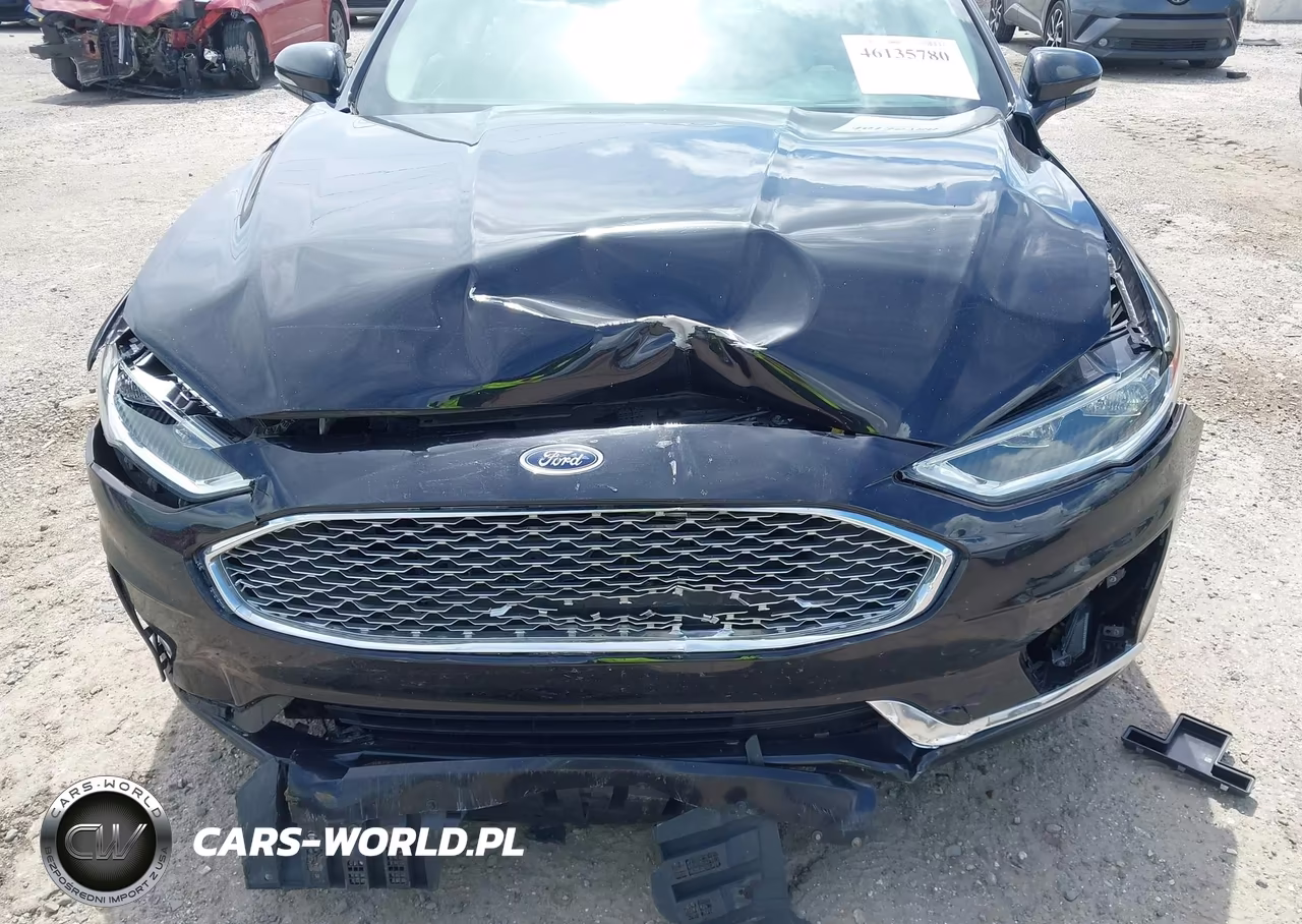 2019 Ford Fusion Hybrid Titanium VIN:3FA6P0RU4KR120260 - 6