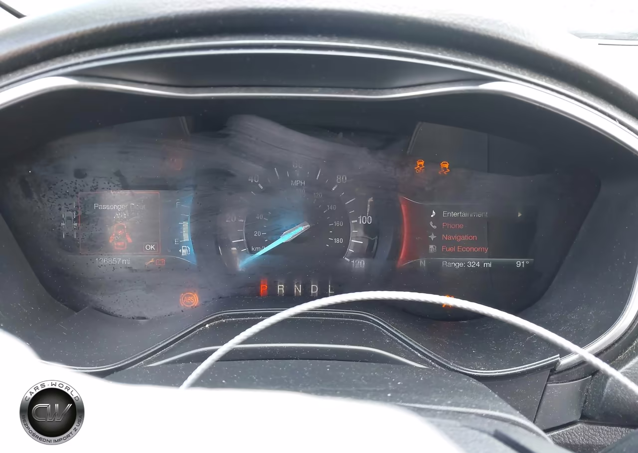 2019 Ford Fusion Hybrid Titanium VIN:3FA6P0RU4KR120260 - 7
