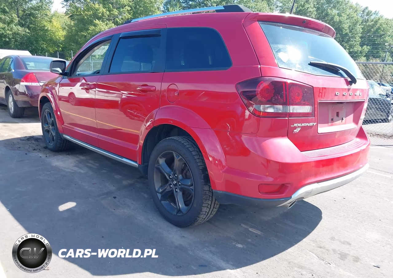 2018 Dodge Journey Crossroad Awd VIN:3C4PDDGG8JT516592 - 3