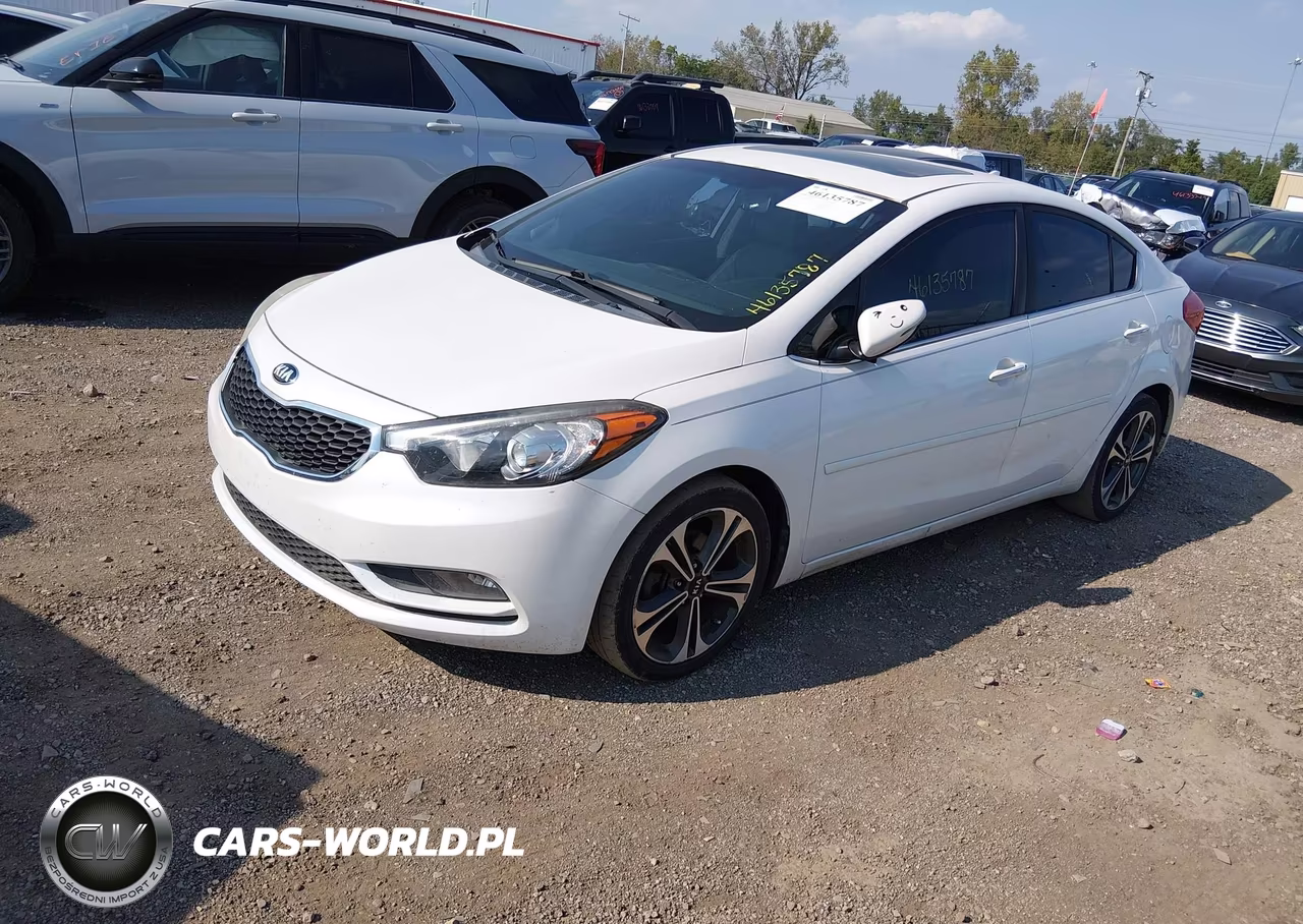 2014 Kia Forte Ex VIN:KNAFZ4A88E5087830 - 2
