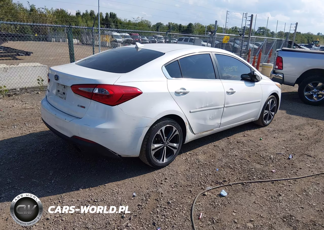 2014 Kia Forte Ex VIN:KNAFZ4A88E5087830 - 4