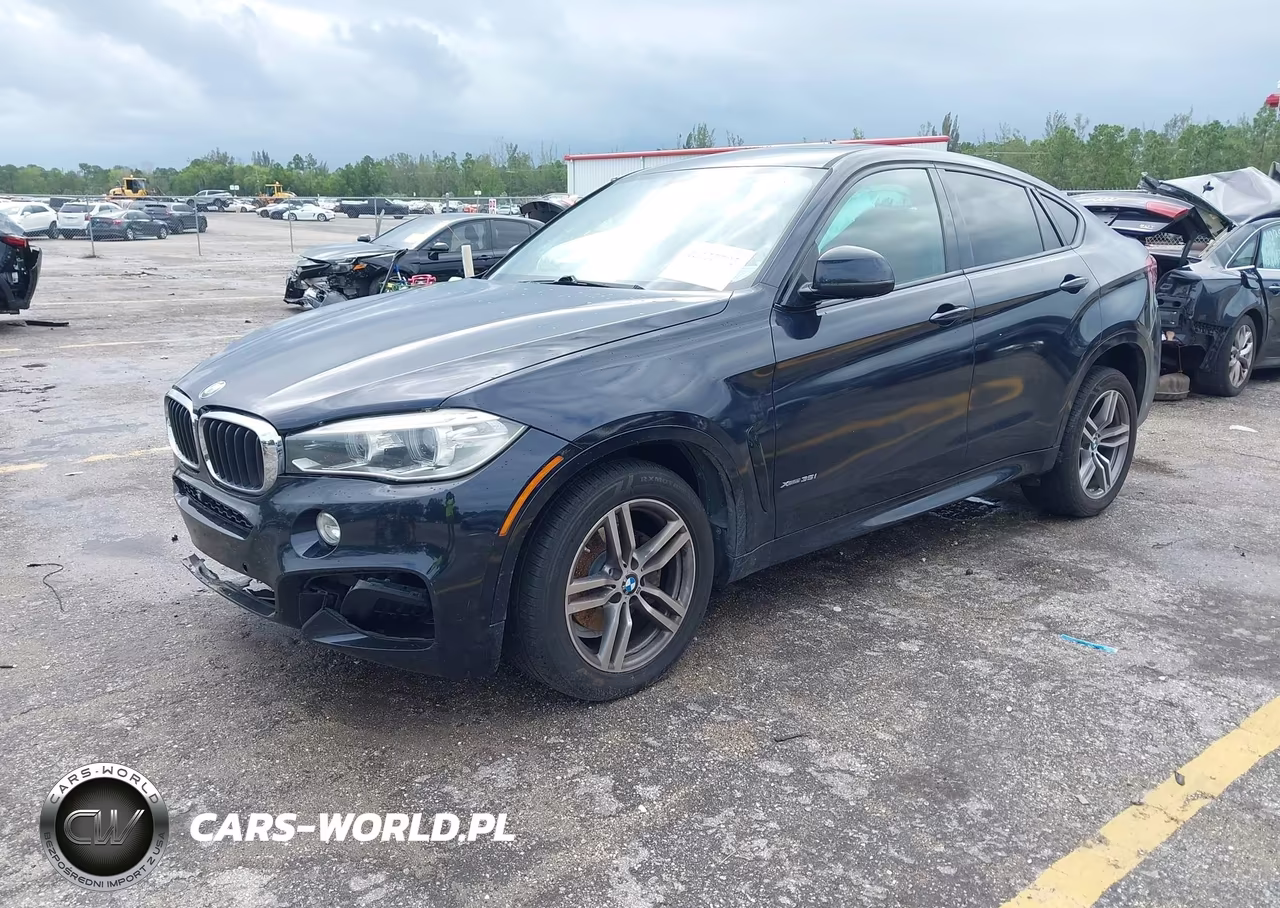 2015 BMW X6 xDrive35I VIN:5UXKU2C58F0F95206 - 2