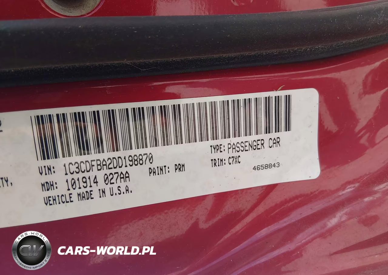 2013 Dodge Dart Rallye VIN:1C3CDFBA2DD198870 - 9