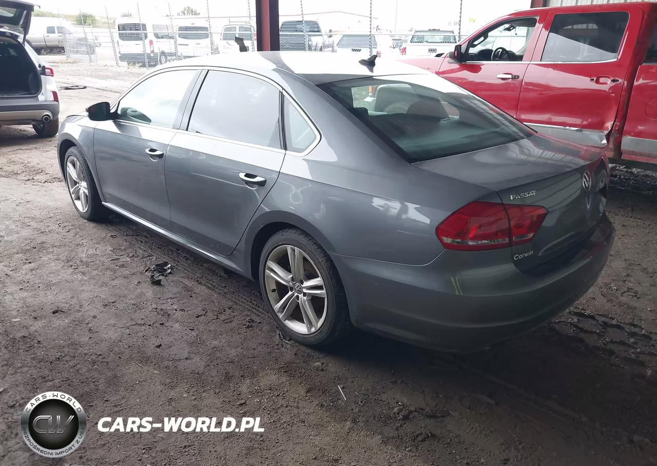 2014 Volkswagen Passat 1.8T Se VIN:1VWBS7A37EC119011 - 3