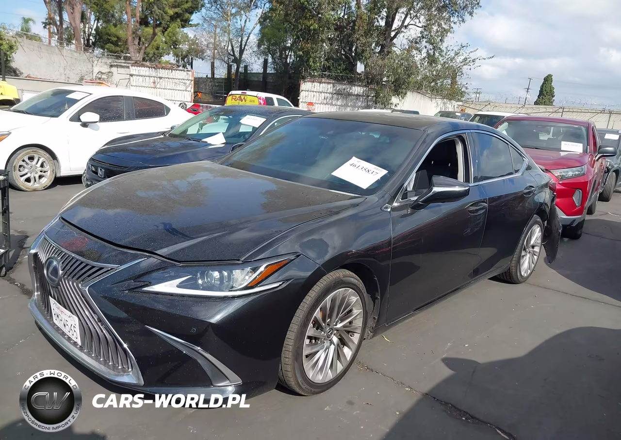 2019 Lexus Es 300H Luxury VIN:58AB21B11KU003200 - 2