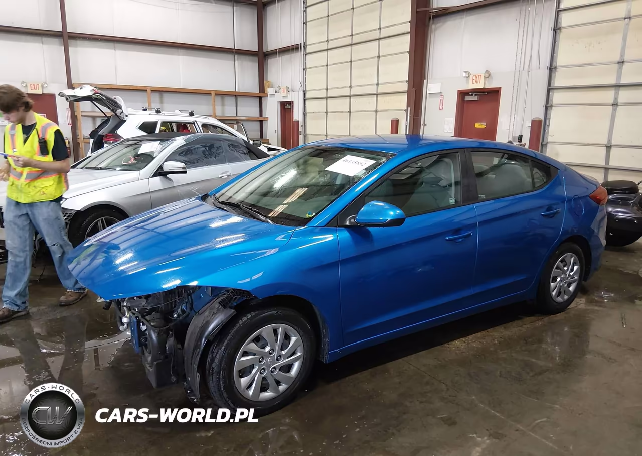 2018 Hyundai Elantra Se VIN:KMHD74LF4JU478125 - 2