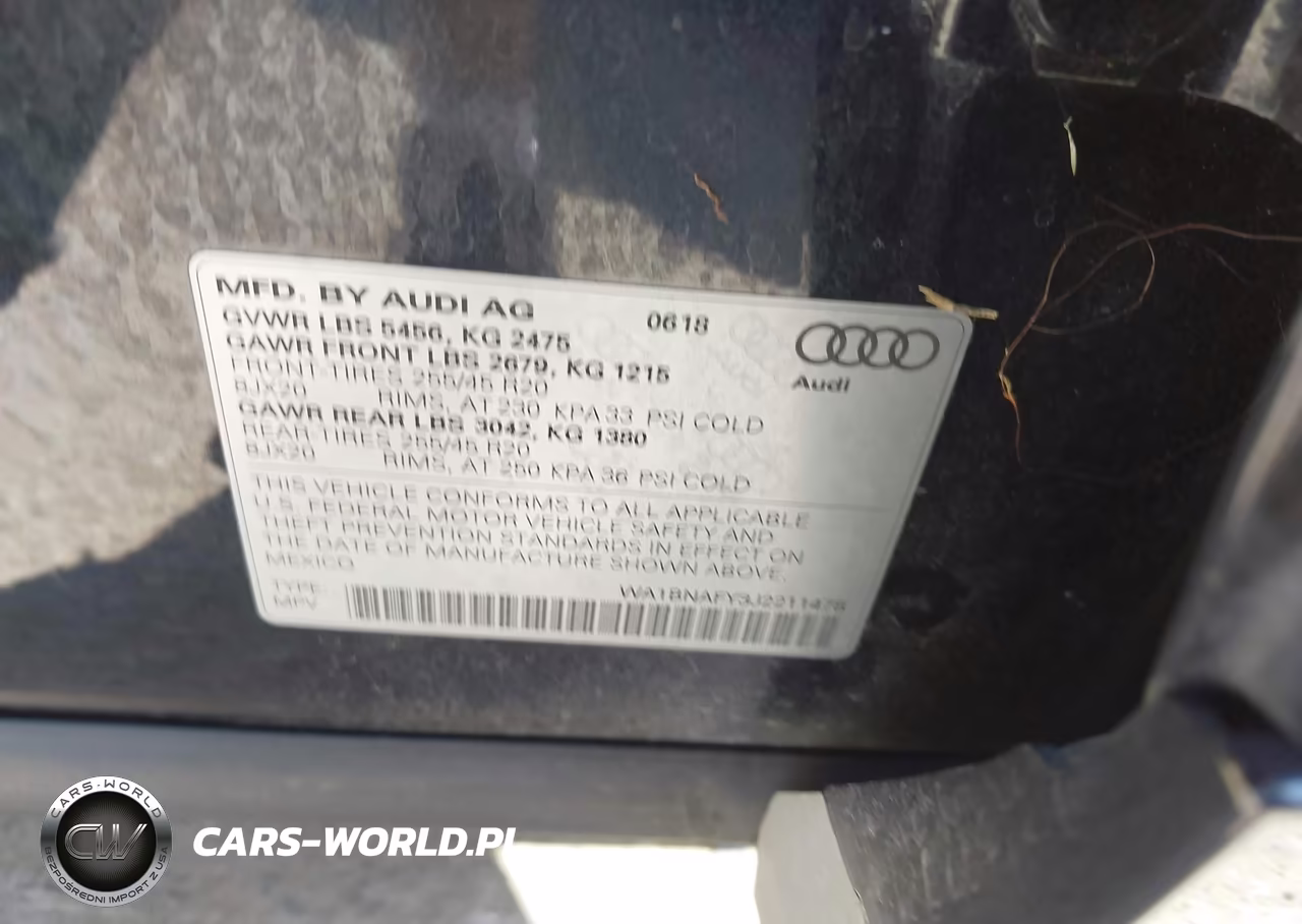 2018 Audi Q5 2.0T Premium-2.0T Tech Premium VIN:WA1BNAFY3J2211478 - 9
