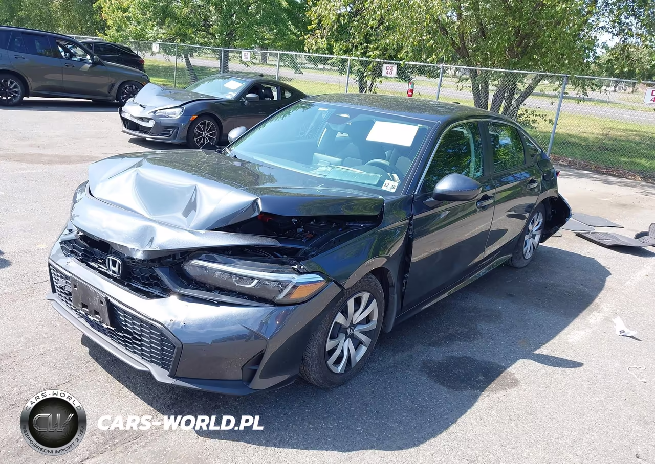 2026 Honda Civic Lx VIN:2HGFE2F2XTH544782 - 2