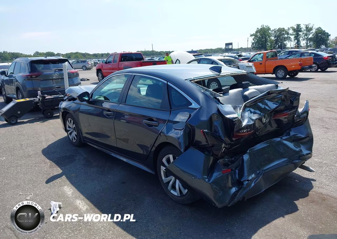2026 Honda Civic Lx VIN:2HGFE2F2XTH544782 - 3
