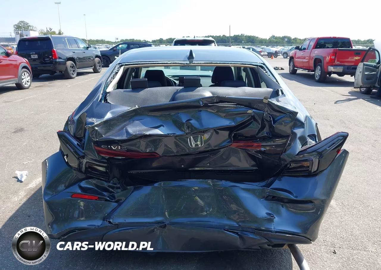 2026 Honda Civic Lx VIN:2HGFE2F2XTH544782 - 6