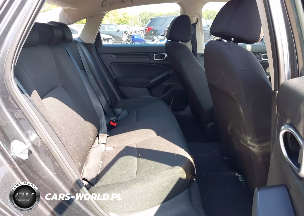 2026 Honda Civic Lx VIN:2HGFE2F2XTH544782 - 8