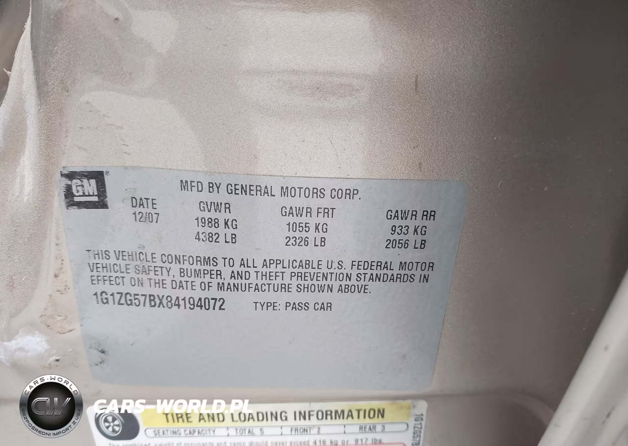 2008 Chevrolet Malibu Ls VIN:1G1ZG57BX84194072 - 9