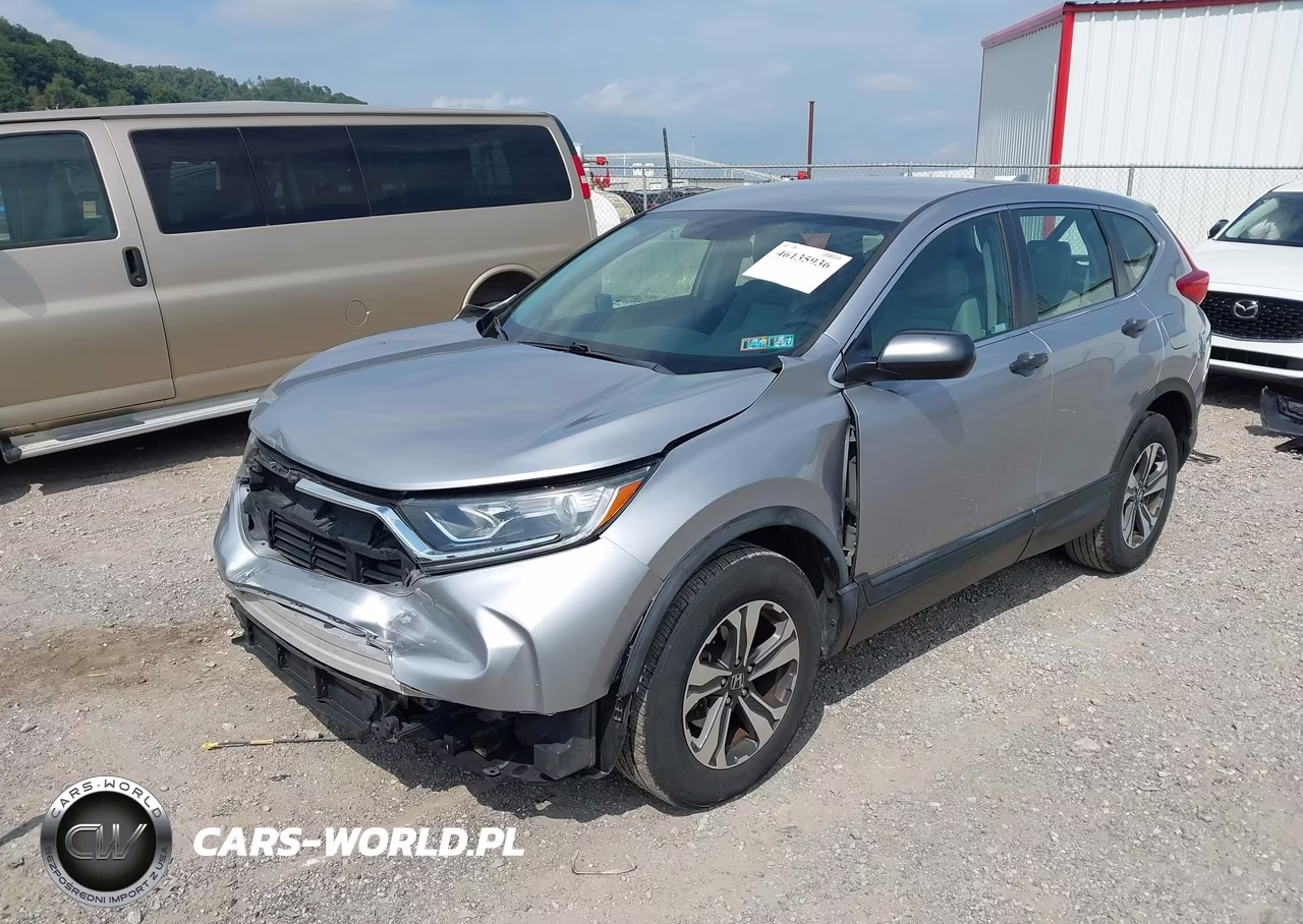 2019 Honda Cr-V Lx VIN:2HKRW6H36KH215444 - 2