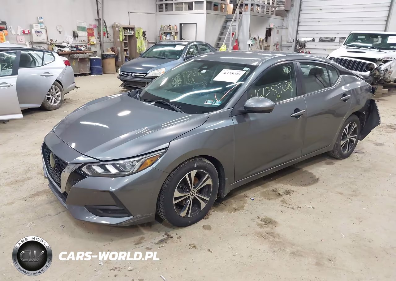 2021 Nissan Sentra Sv Xtronic Cvt VIN:3N1AB8CV5MY258095 - 2