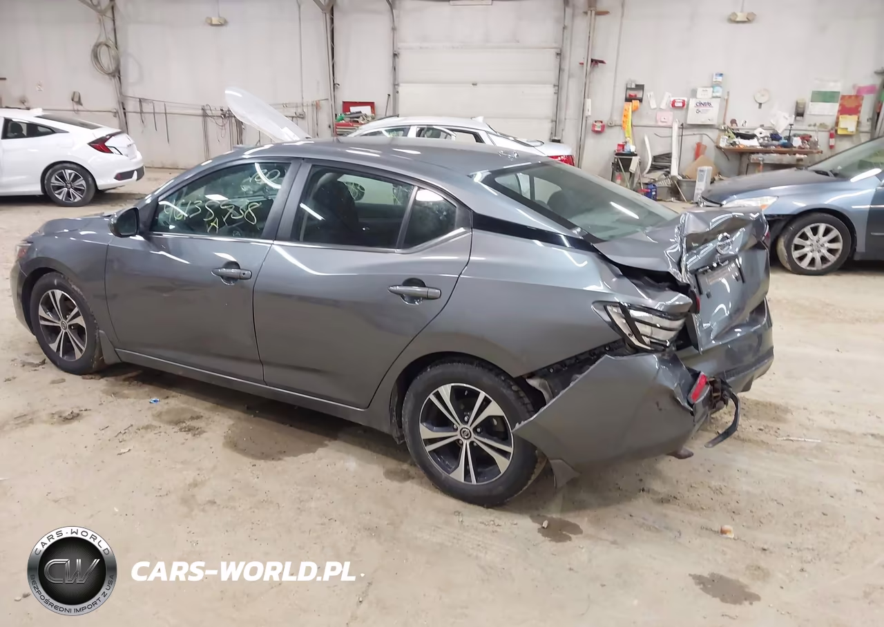 2021 Nissan Sentra Sv Xtronic Cvt VIN:3N1AB8CV5MY258095 - 3