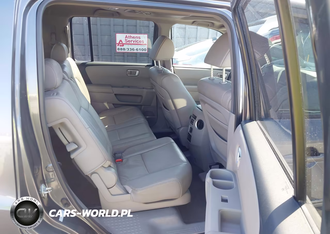 2010 Honda Pilot Ex-L VIN:5FNYF3H61AB022667 - 8