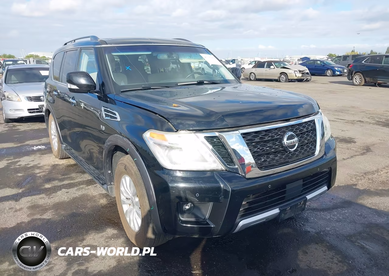 2017 Nissan Armada Sv VIN:JN8AY2NCXH9509746 - 1