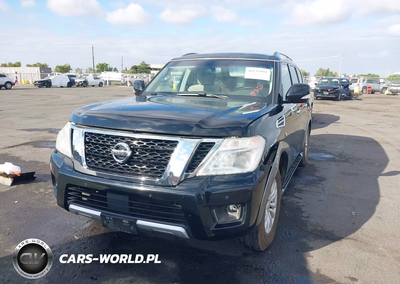 2017 Nissan Armada Sv VIN:JN8AY2NCXH9509746 - 2