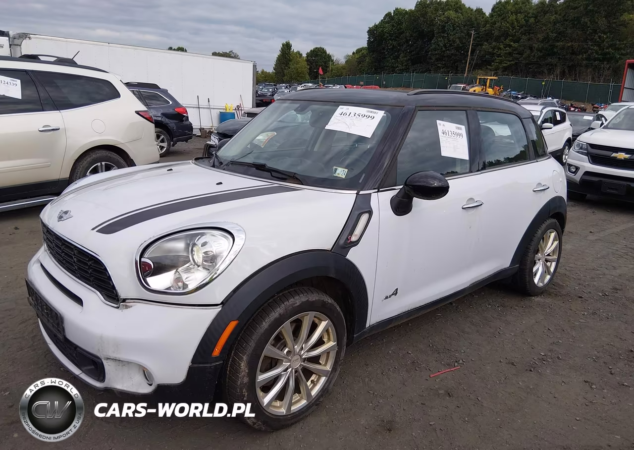 2012 Mini Cooper S Countryman VIN:WMWZC5C52CWL57892 - 2