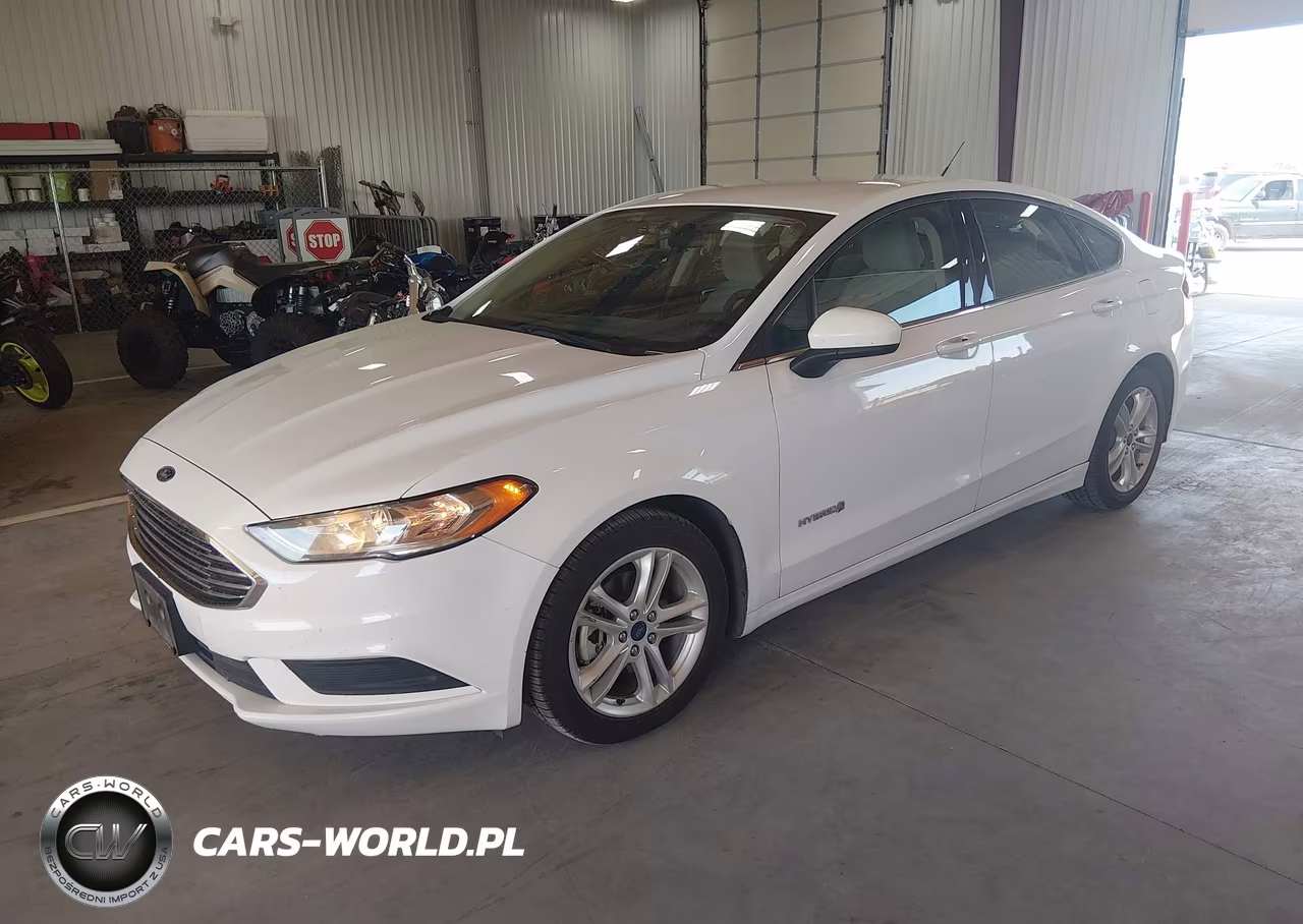 2018 Ford Fusion Hybrid S VIN:3FA6P0UU5JR141785 - 2