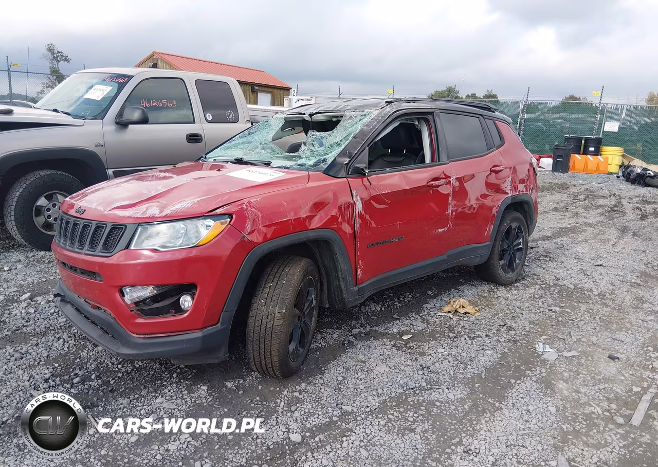 2021 Jeep Compass Altitude 4X4 VIN:3C4NJDBB3MT504446 - 2