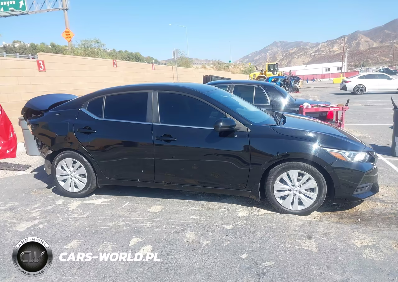 2022 Nissan Sentra S Xtronic Cvt VIN:3N1AB8BV3NY225972 - 14