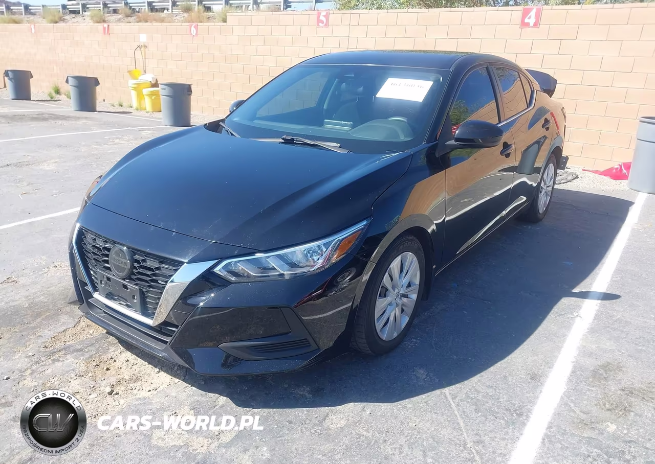 2022 Nissan Sentra S Xtronic Cvt VIN:3N1AB8BV3NY225972 - 2