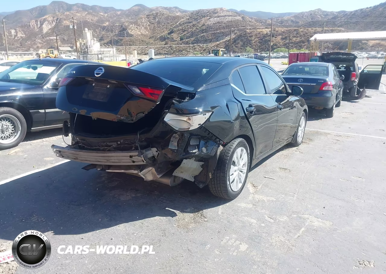 2022 Nissan Sentra S Xtronic Cvt VIN:3N1AB8BV3NY225972 - 4