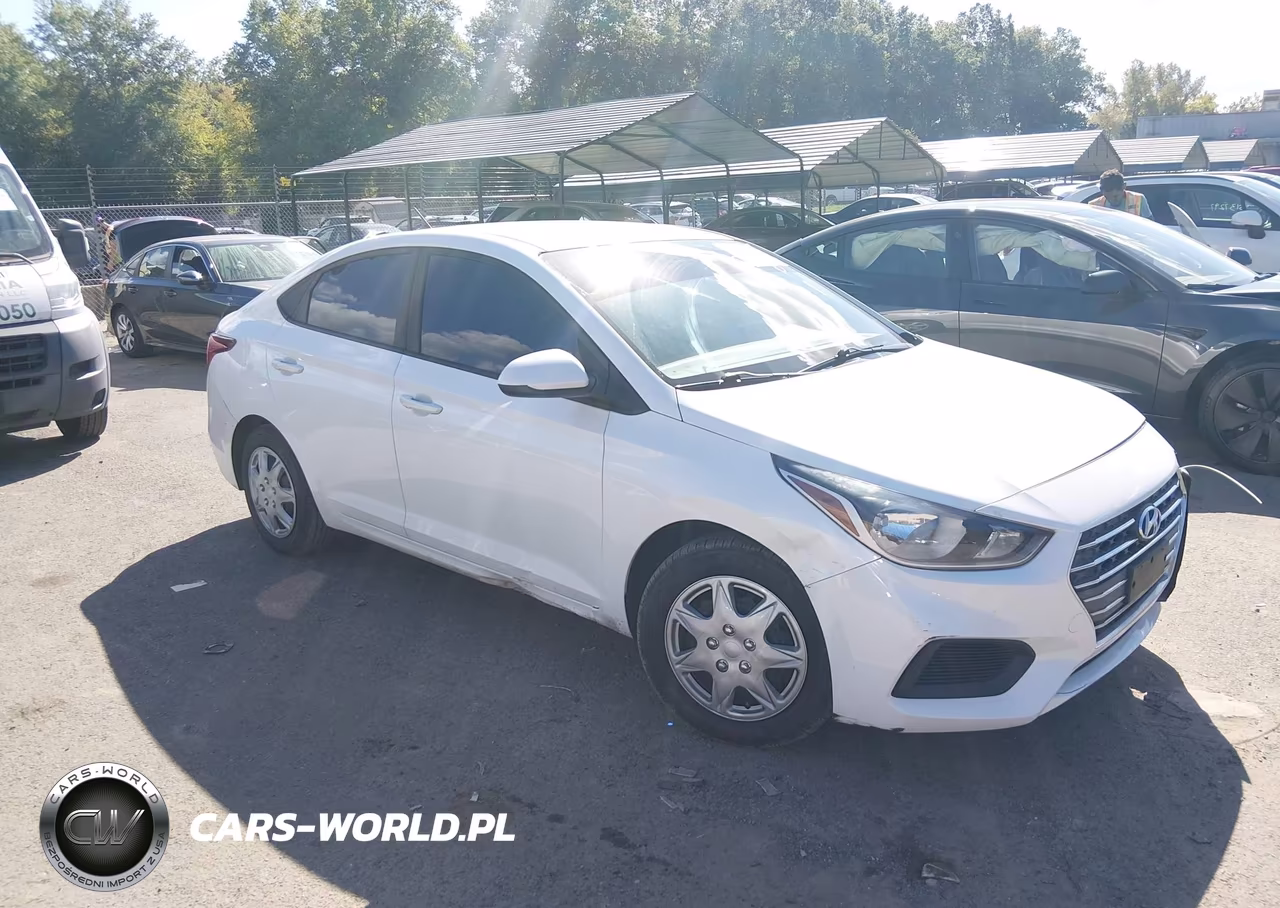2019 Hyundai Accent Se VIN:3KPC24A30KE066954 - 1