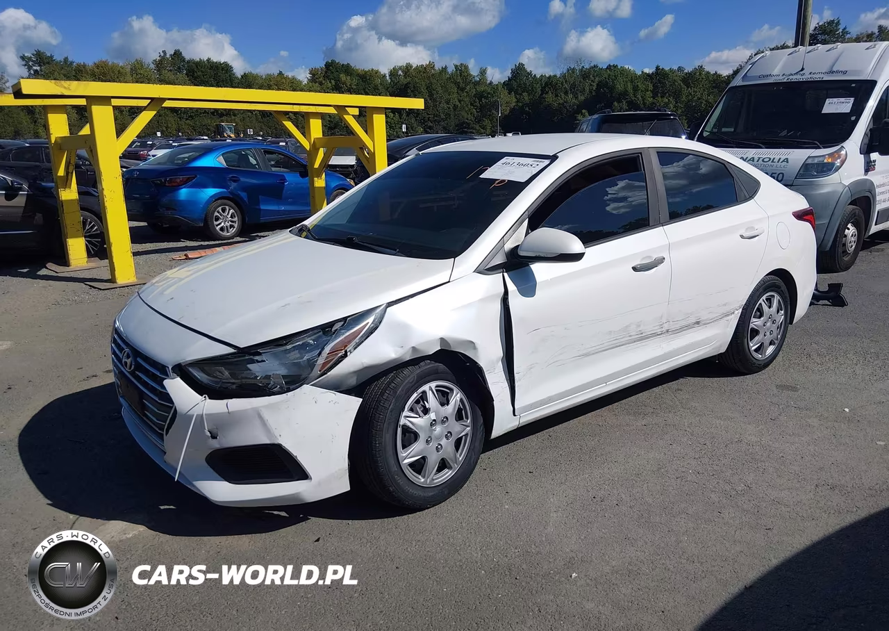 2019 Hyundai Accent Se VIN:3KPC24A30KE066954 - 2