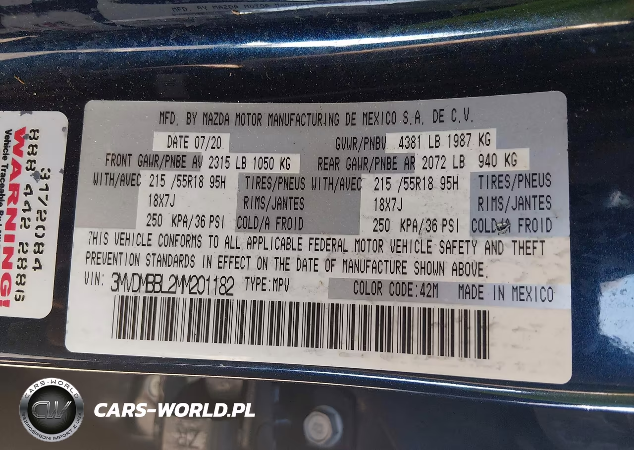2021 Mazda Cx-30 Select VIN:3MVDMBBL2MM201182 - 9
