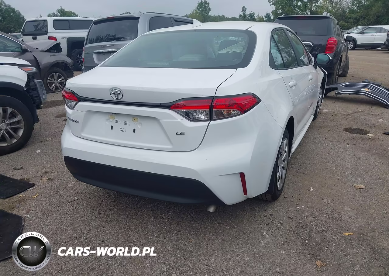 2025 Toyota Corolla Le VIN:5YFB4MDE7SP352723 - 4