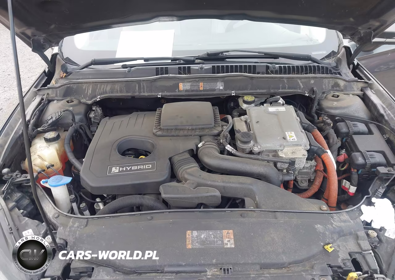 2015 Ford Fusion Hybrid Titanium VIN:3FA6P0RU7FR176652 - 10