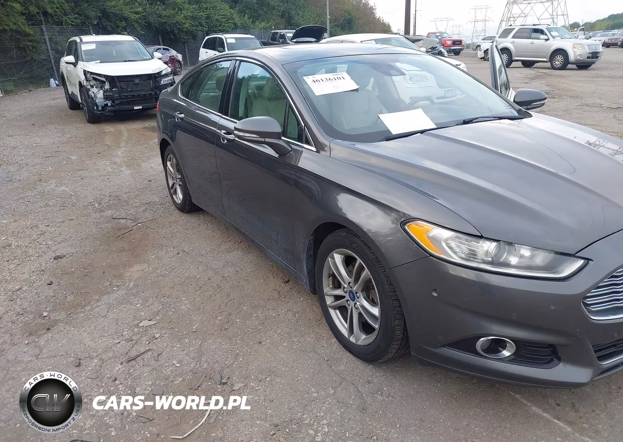 2015 Ford Fusion Hybrid Titanium VIN:3FA6P0RU7FR176652 - 6