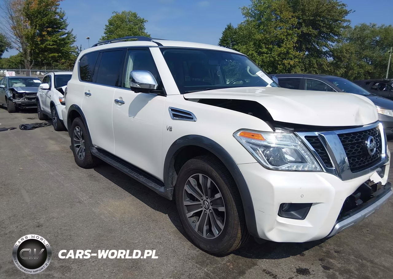 2018 Nissan Armada Sl VIN:JN8AY2NC9J9558717 - 1