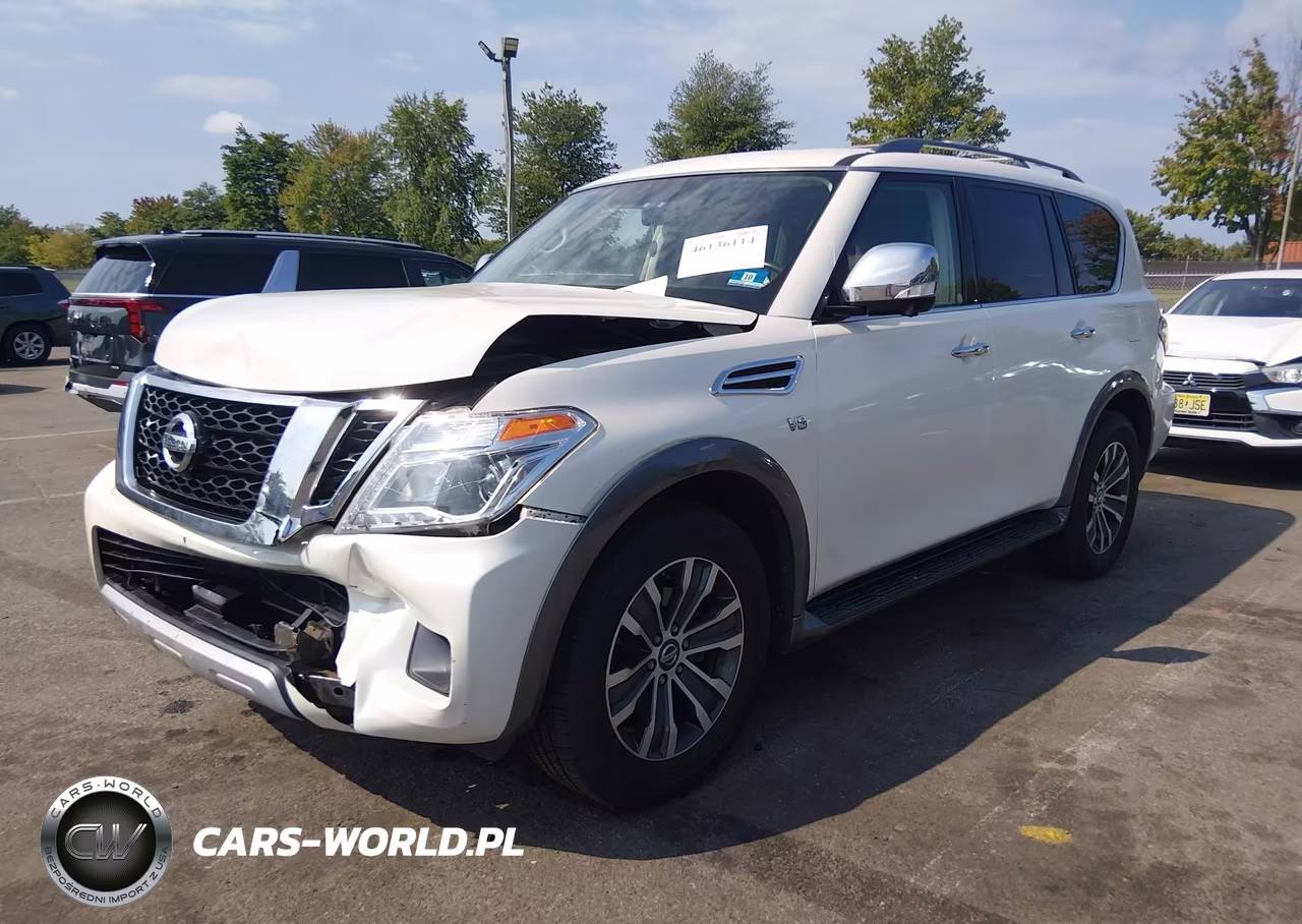 2018 Nissan Armada Sl VIN:JN8AY2NC9J9558717 - 2