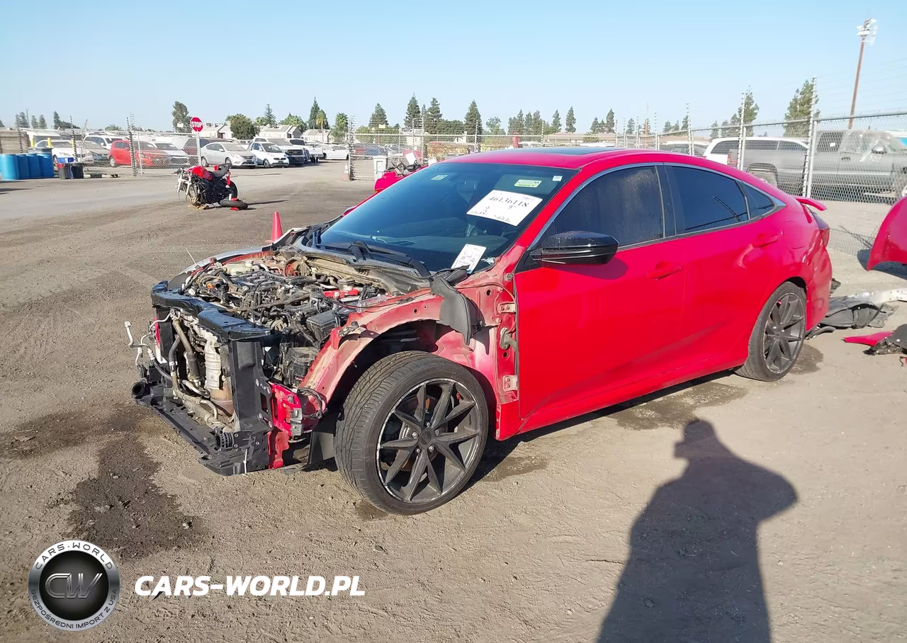 2018 Honda Civic Si VIN:2HGFC1E58JH704408 - 2