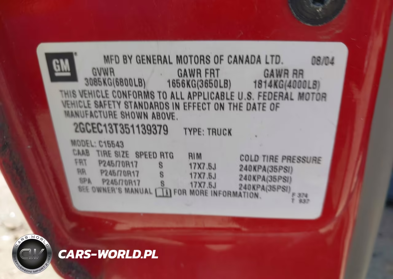 2005 Chevrolet Silverado 1500 Lt VIN:2GCEC13T351139379 - 9