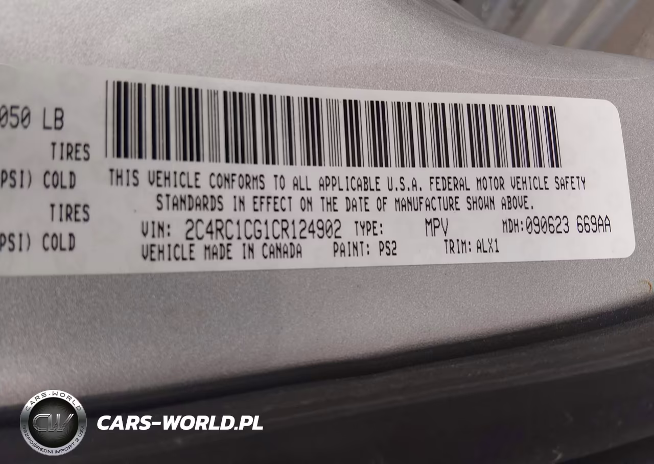 2012 Chrysler Town & Country Touring-L VIN:2C4RC1CG1CR124902 - 9
