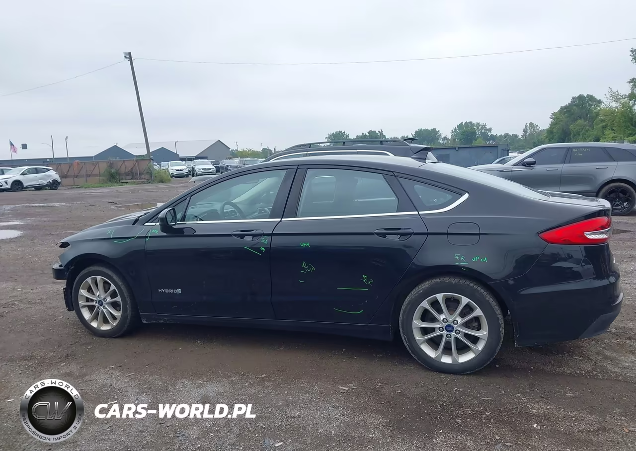 2019 Ford Fusion Hybrid Se VIN:3FA6P0LU9KR166935 - 14