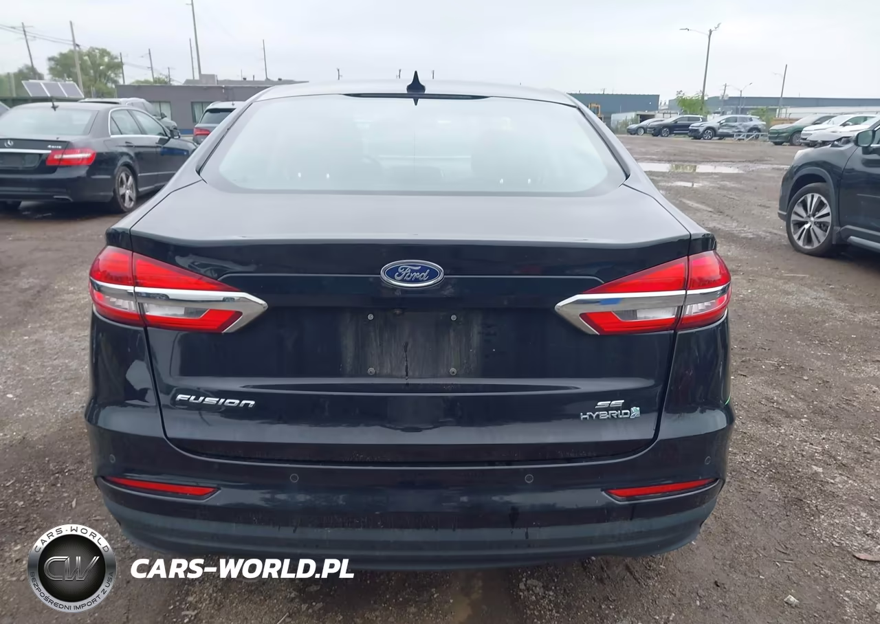 2019 Ford Fusion Hybrid Se VIN:3FA6P0LU9KR166935 - 16
