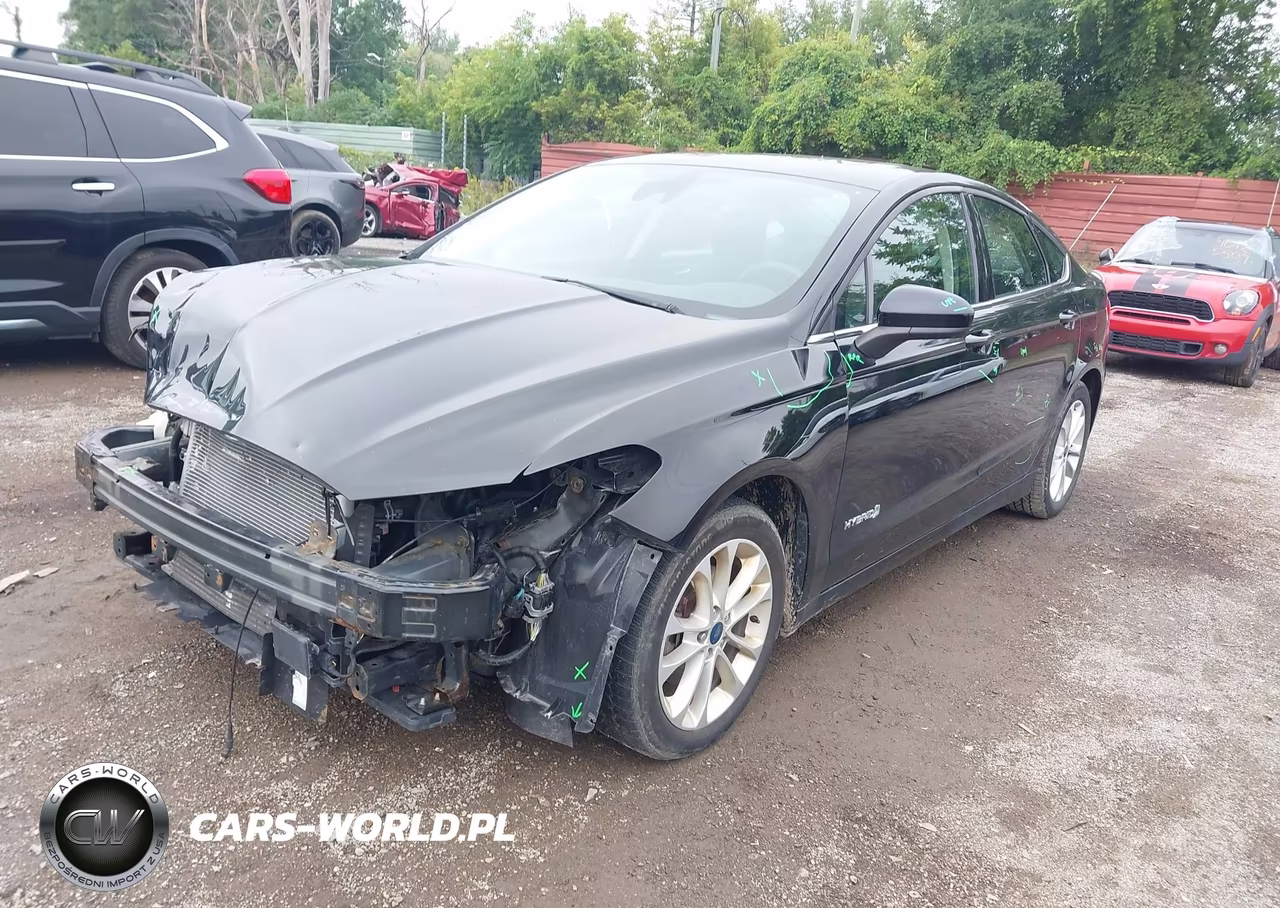 2019 Ford Fusion Hybrid Se VIN:3FA6P0LU9KR166935 - 2