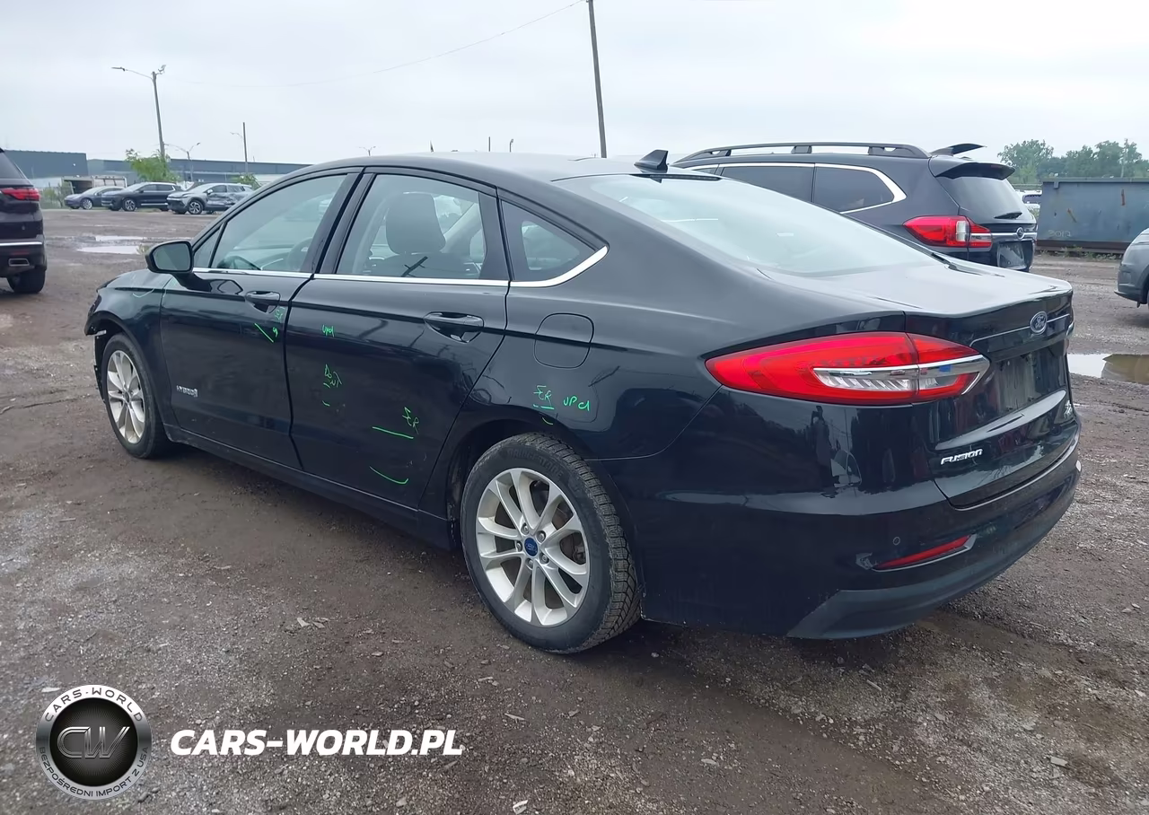2019 Ford Fusion Hybrid Se VIN:3FA6P0LU9KR166935 - 3