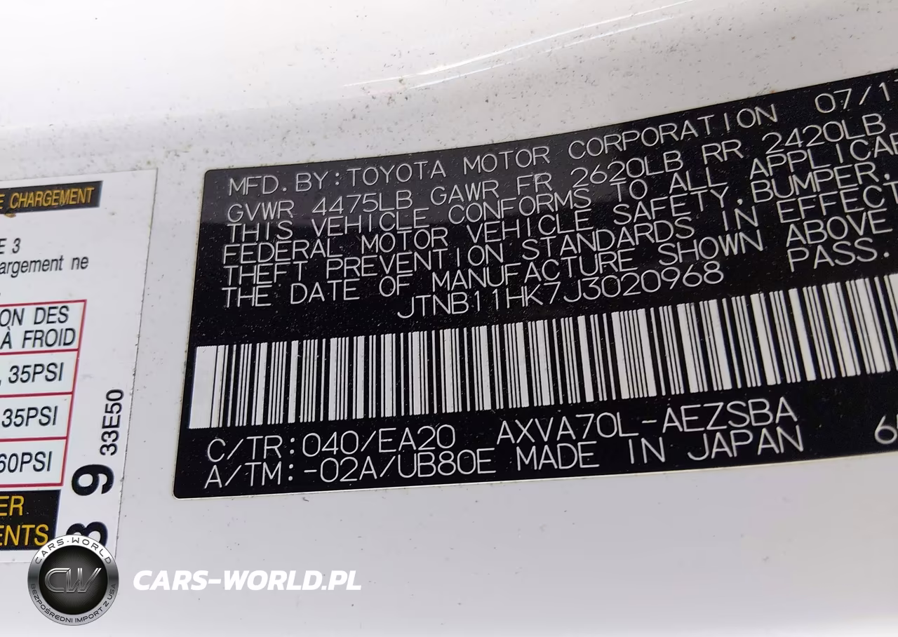 2018 Toyota Camry Se VIN:JTNB11HK7J3020968 - 9