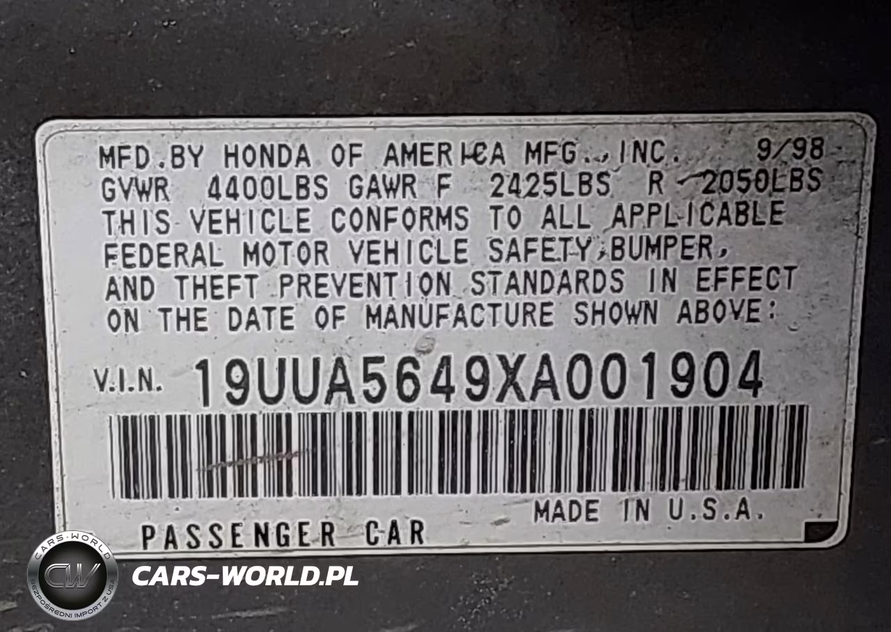 1999 Acura Tl 3.2 VIN:19UUA5649XA001904 - 9
