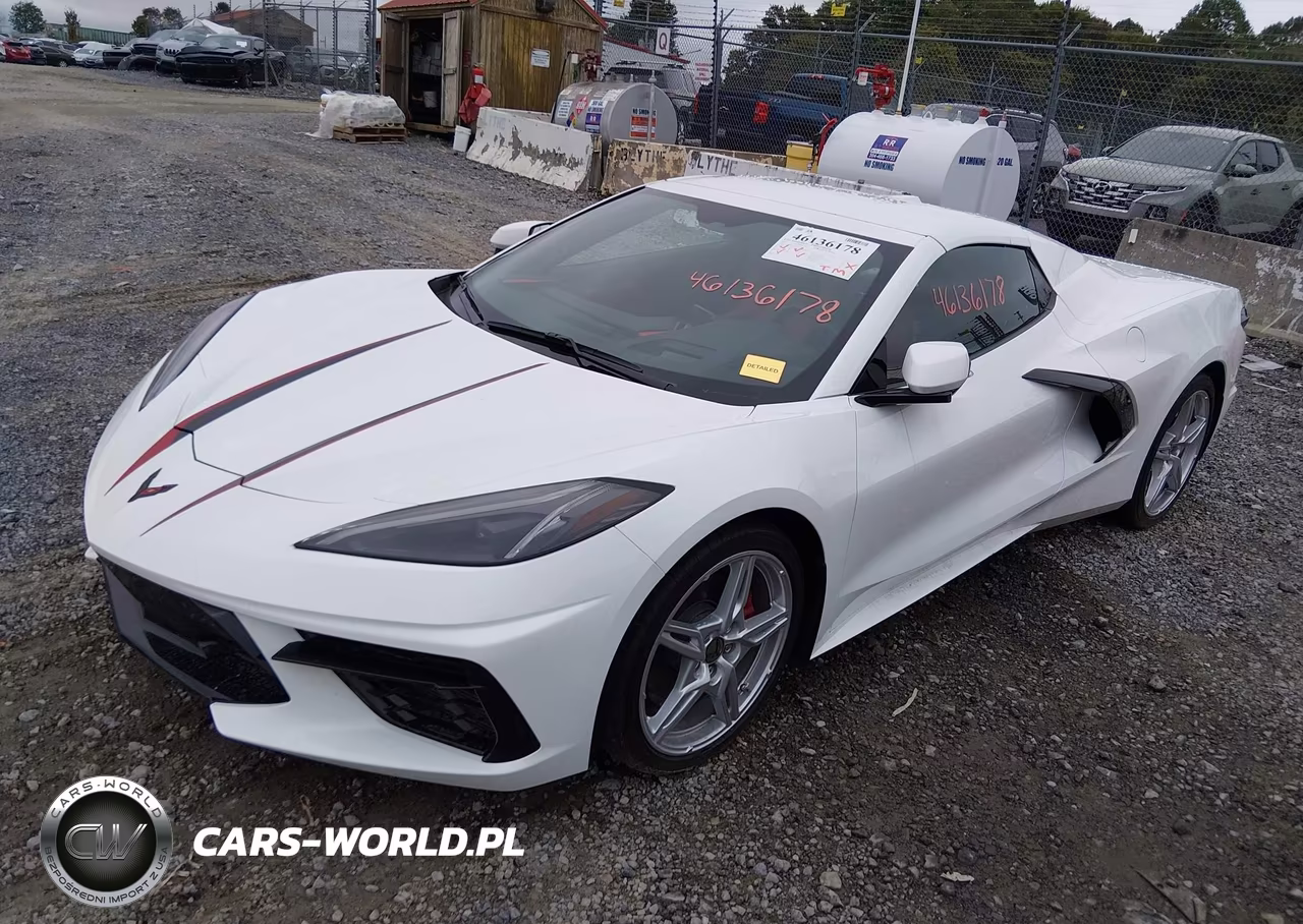 2021 Chevrolet Corvette Stingray Rwd 2Lt VIN:1G1YB3D4XM5112060 - 2