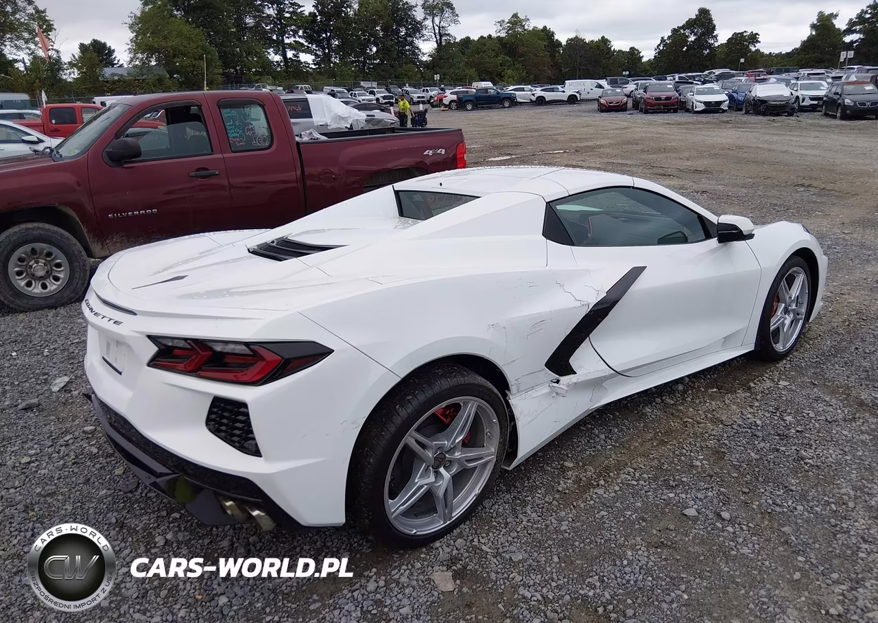 2021 Chevrolet Corvette Stingray Rwd 2Lt VIN:1G1YB3D4XM5112060 - 4