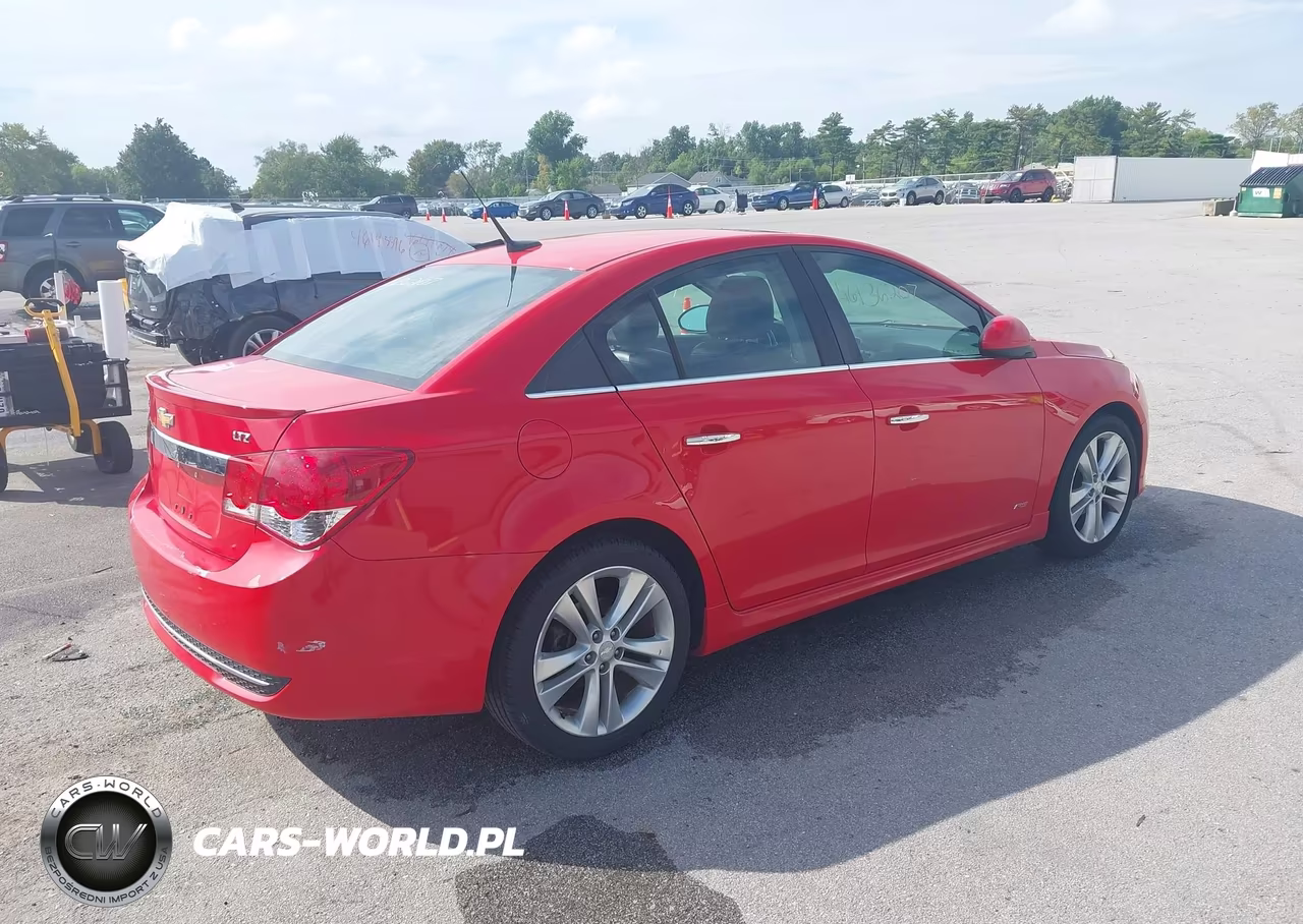2014 Chevrolet Cruze Ltz VIN:1G1PG5SB0E7383385 - 4