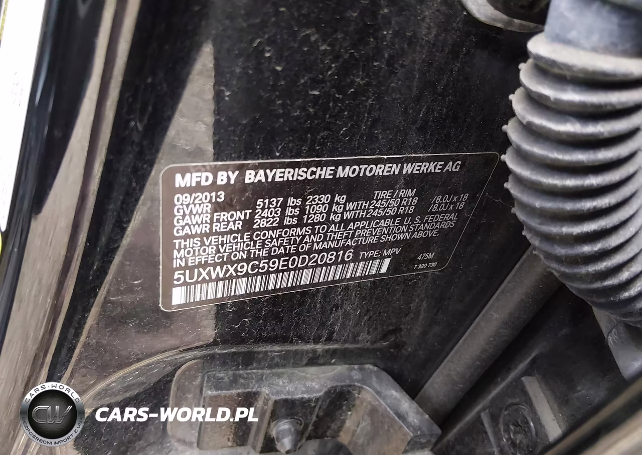 2014 BMW X3 xDrive28I VIN:5UXWX9C59E0D20816 - 9